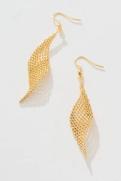 Online Joy Drop Earrings in 18K Gold Plated Jewellery