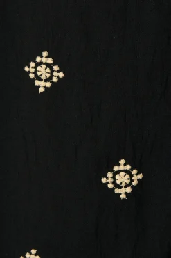 Best Katana Pant in Black Embroidery Bottoms|Pants