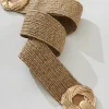 Discount Katya Stretch Straw Belt In Light Brown Belts