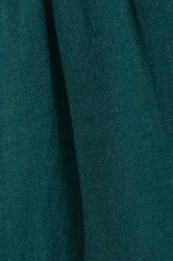 Hot Kehlana Tiered Smock Dress In Emerald Green Dresses|Casual