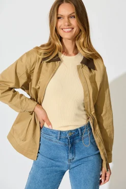 Fashion Kensington Jacket in Camel Outerwear|Outerwear
