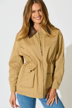 Fashion Kensington Jacket in Camel Outerwear|Outerwear