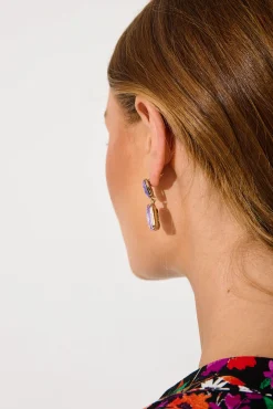 New Lanier Drop Earrings In Purple Jewellery|Wedding Accessories