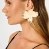 Online Lexi Petal Earrings in Gold Jewellery