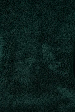 Online Linea Fluffy Jacket In Forest Green Outerwear|Outerwear