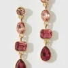 Discount Lisa Drop Earrings In Multi Red Jewellery|Engagement Party