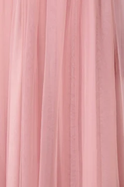 Fashion Lotus Maxi Dress In Blush Tulle Dresses|Formal