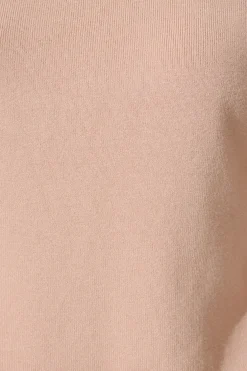 Sale Louisa Knit Top in Toffee Wool Blend Tops