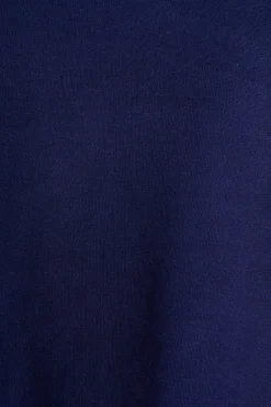 Outlet Luxe Knit Coat in Navy Knitwear|Knitwear