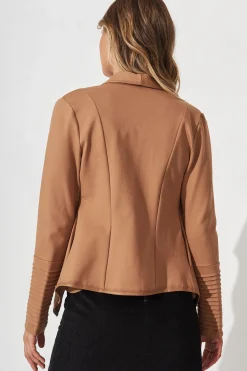 Sale Lyndall Jacket In Tan Outerwear|Outerwear