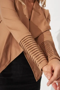 Sale Lyndall Jacket In Tan Outerwear|Outerwear