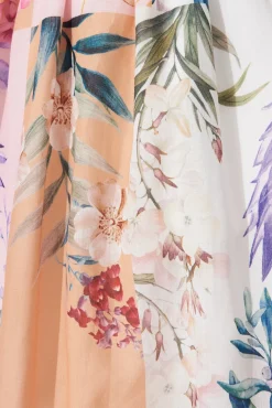 Discount Lynette Midi Dress In Rust Patch Floral Dresses|Casual