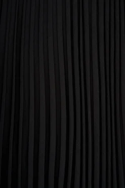 Discount Magnolia Maxi Pleat Skirt in Black Chiffon Bottoms|Skirts & Shorts