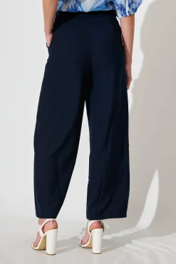 Clearance Mantra Pant In Navy Bottoms|Pants