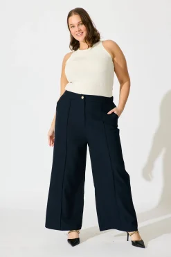Clearance Mantra Pant In Navy Bottoms|Pants