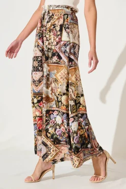 Discount Mariah Pant In Black Multi Patchwork Bottoms|Pants