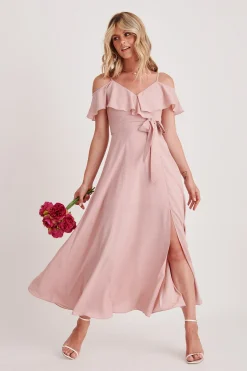 Online Marit Maxi Dress in Blush Dresses|Formal