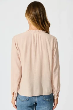 Sale Marlowe Top in Pink Tops|Workwear