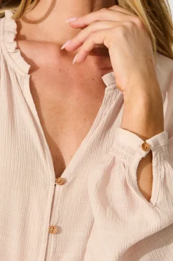 Sale Marlowe Top in Pink Tops|Workwear