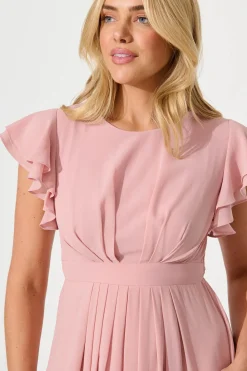 Sale Marvellous Maxi Dress In Blush Dresses|Formal
