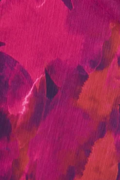Discount Melina Top in Purple Watercolour Chiffon Tops|Party & Occasion