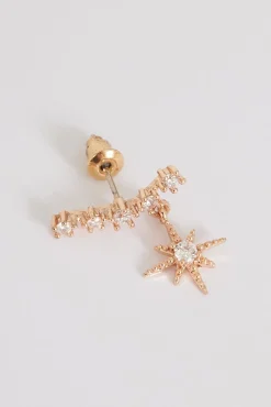 Best Memu Earrings In Rose Gold With Drop Star Jewellery|Hens Night