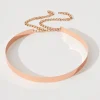 Outlet Molten Belt In Rose Gold Belts
