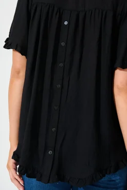 Online Natalie Top in Black Tops|Casual