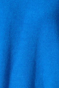 New Nessa Knit In Cobalt Wool Blend Knitwear|Knitwear