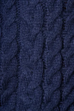 New Newport Knit Cardigan in Navy Knitwear|Knitwear