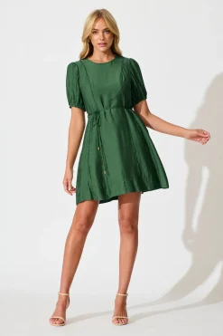 Best Nia Dress in Green Dresses|Casual