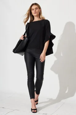 Best Nila Top In Black Tops|Workwear