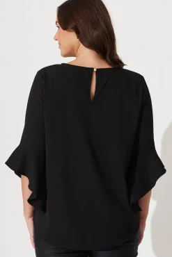 Best Nila Top In Black Tops|Workwear