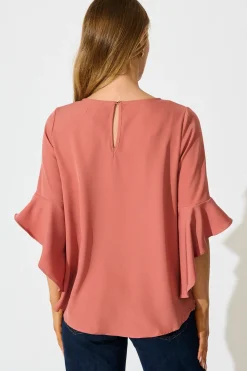 Best Nila Top in Dusty Pink Tops|Workwear