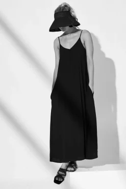 Discount No Scrubs Maxi Dress In Black Dresses|Casual