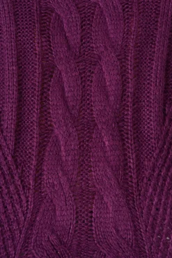 Sale Notting Knit In Dark Purple Knitwear|Knitwear