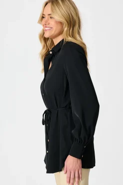 Hot Office Muse Shirt in Black Tops|Workwear
