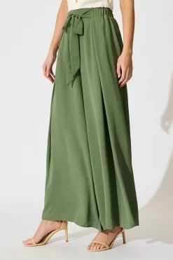 Discount Page Pant in Sage Bottoms|Pants