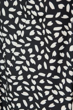 Best Page Pants in Black and White Leaf Bottoms|Pants