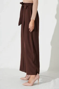 Fashion Page Pants in Chocolate Bottoms|Pants