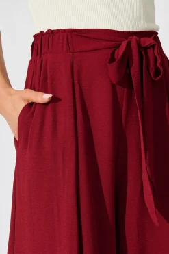 New Page Pants in Wine Bottoms|Pants