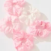 Hot Perry 5 Pack Scrunchie in Pink Multi Hair Accessories