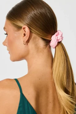 Hot Perry 5 Pack Scrunchie in Pink Multi Hair Accessories