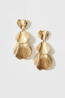 Sale Primrose Drop Earrings In Gold Jewellery|Wedding Accessories