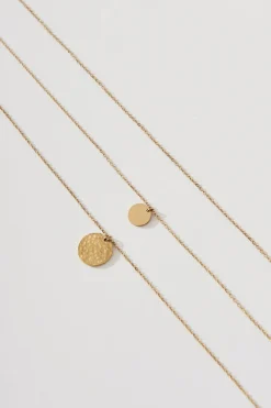New Raindrops Layered Necklace In Gold Jewellery|Engagement Party