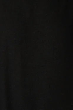 Sale Rejina Top In Black Linen Blend Tops|Workwear