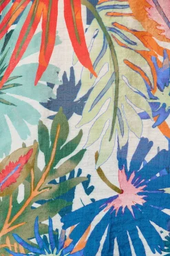 Sale Revelations Top in Multi Leaf Cotton Tops