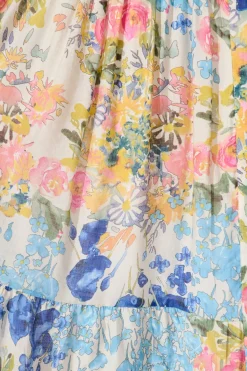 Best Rosina Maxi Shirt Dress in Vintage Floral Print Dresses|Party