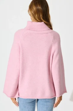Sale Ruby Knit in Pink Knitwear|Knitwear
