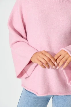Sale Ruby Knit in Pink Knitwear|Knitwear